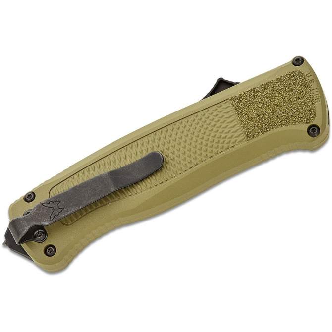 Benchmade Shootout Grivory Green, Cru-Wear клинок чёрн. P 8,87 см