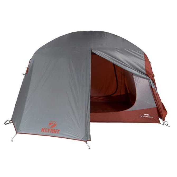 Klymit CROSS CANYON 4, красно-серый