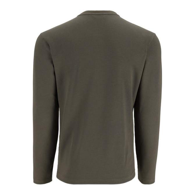 Simms Highline Henley, Smokey Olive