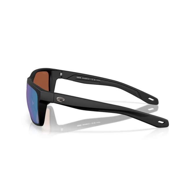 Costa Broadbill II Green Mirror 580G, Matte Black