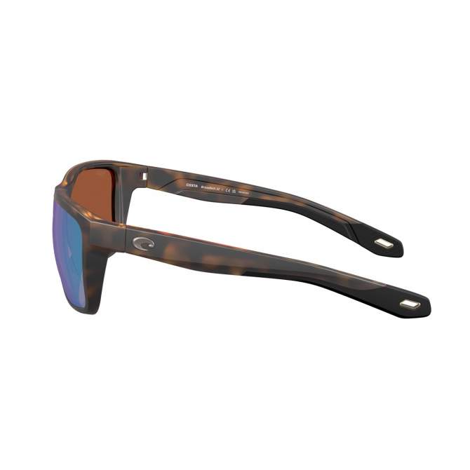 Costa Broadbill II Green Mirror 580G, Matte Tortoise