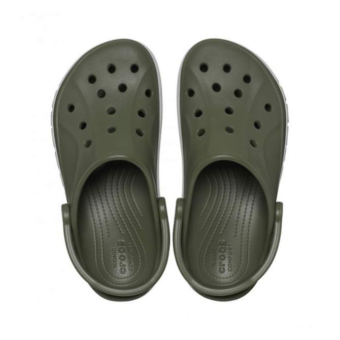 CROCS Bayaband Clog Army Green-Cobblestone