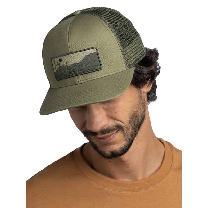 Buff Explore Trucker Cap, Wate Forest