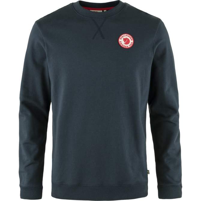 Fjallraven 1960 Logo Badge Sweater M, Dark Navy