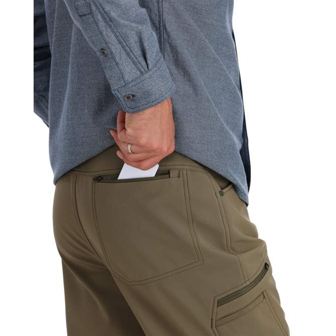 Simms Rogue Softshell Pants, Stone