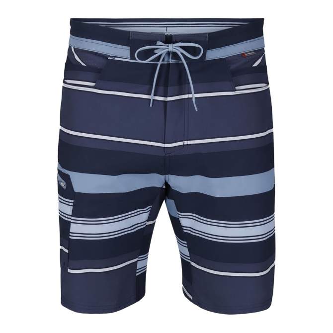 Simms Seamount Board Shorts, Huckleberry Stripe