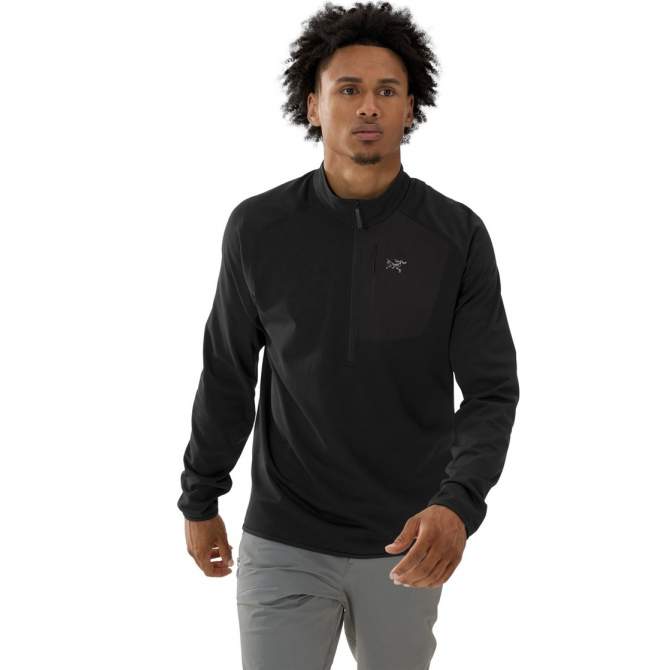 Arcteryx DELTA 1-2 ZIP MEN'S, Black