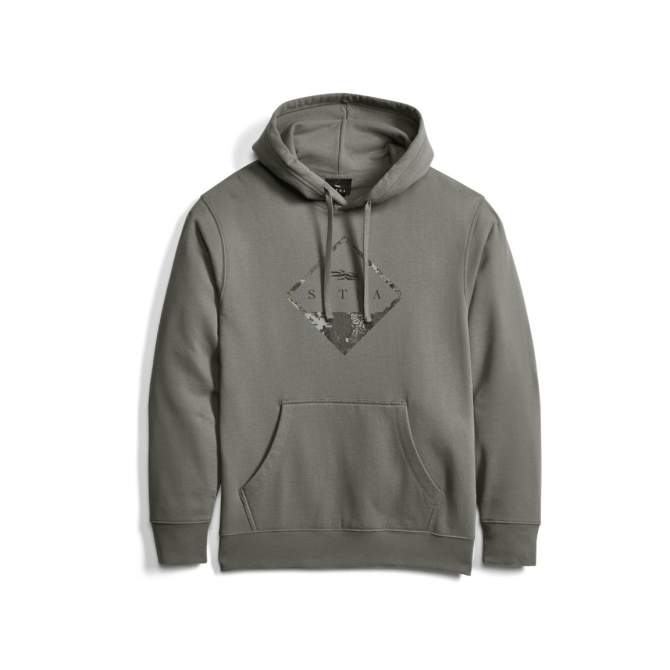 Купить Sitka Optifade Badge Pullover Hoody, Fleld Gray Sitka Optifade Badge Pullover Hoody, Fleld Gray