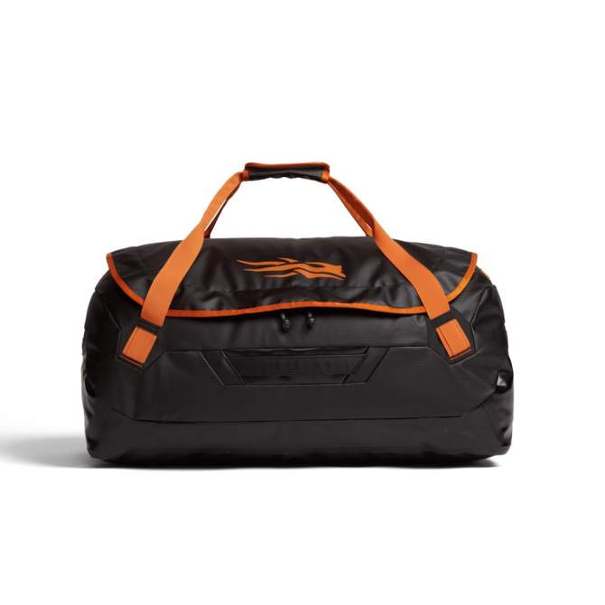 Sitka Drifter Dufflie 75, Black Orange