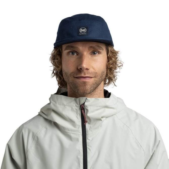 Buff 5 Panel Chill Cap, Solid Navy