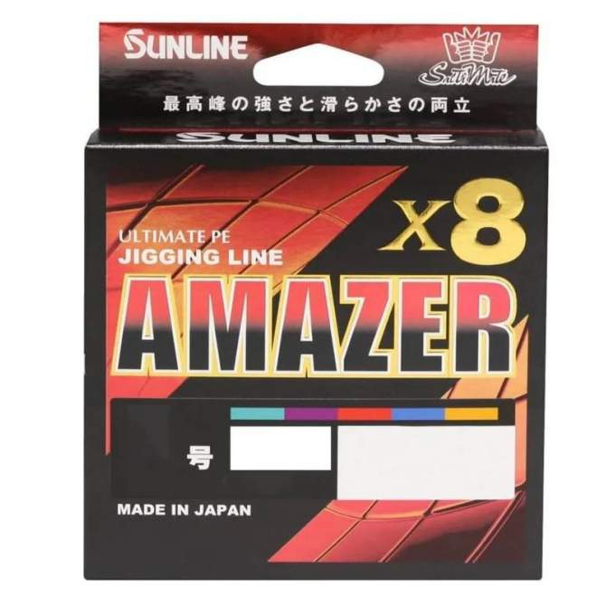 Sunline SM Amazer×8 300m #5 PE, Multicolor 