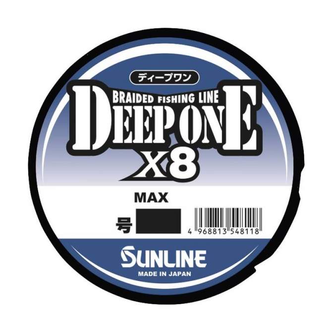 Sunline Deep One×8 300m #1.0 PE, Multicolor 