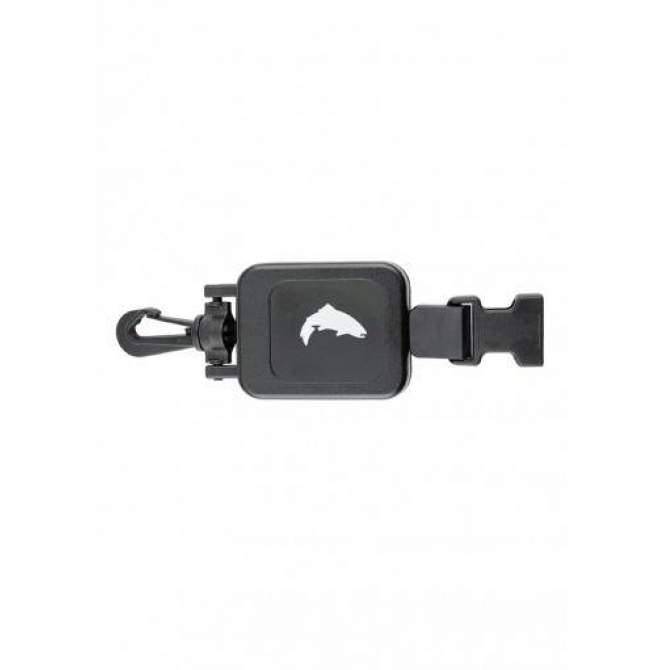 Ретривер для посоха Simms Wading Staff Retractor, Black