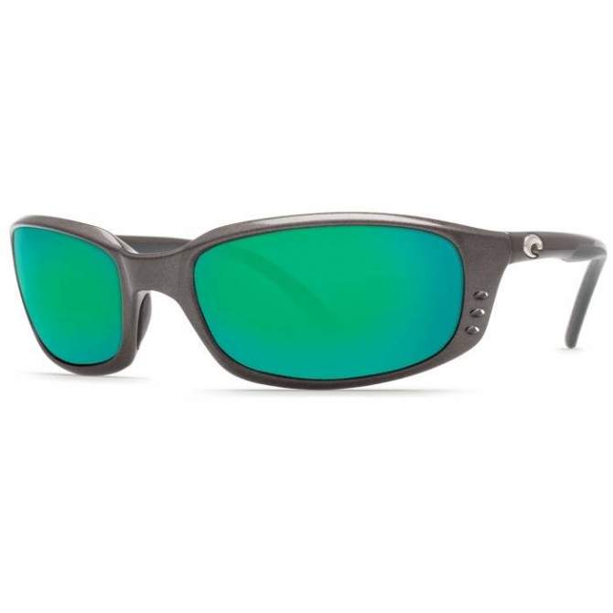 Очки Costa, Brine, Green Mirror 580P, Gunmetal Frame