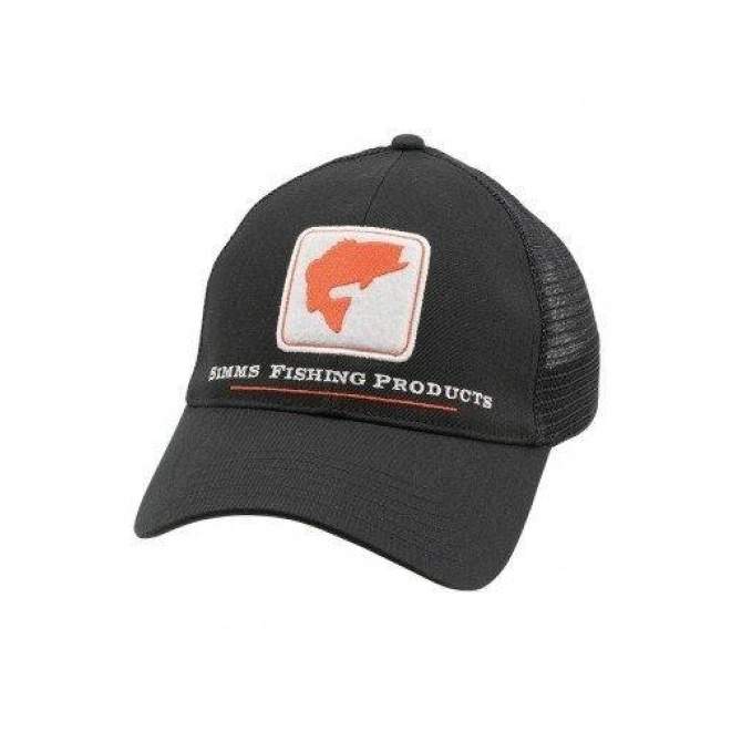 Кепка Simms Bass Trucker, Black