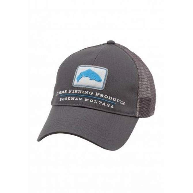 Simms Trout Trucker Cap, Anvil