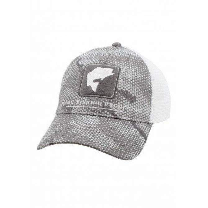 Кепка Simms Bass Trucker, Hex Camo Boulder