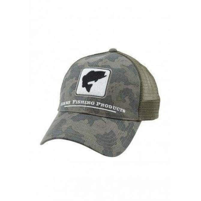 Кепка Simms Bass Trucker, Simms Camo