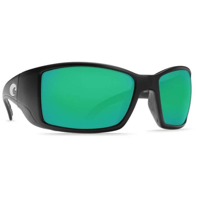 Очки Costa, Blackfin, Green Mirror 580P, Black Frame