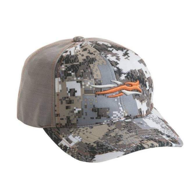 Бейсболка Sitka Stretch Fit Cap, Optifade Elevated S-M