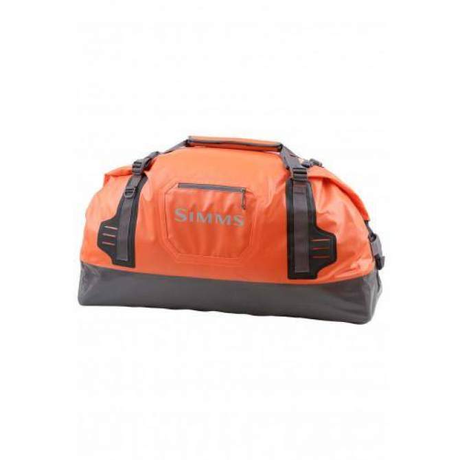 Simms Dry Creek Duffel Large, 130L, Bright Orange