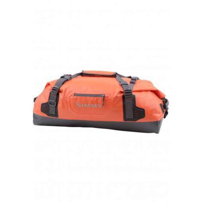 Simms Dry Creek Duffel Medium, 100L, Bright Orange