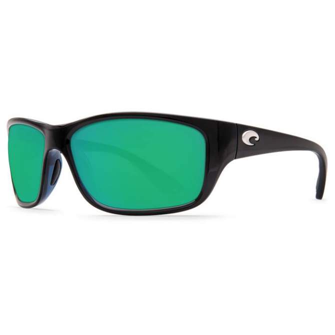 Очки Costa, Tasman Sea, Green Mirror 580P, Black Frame