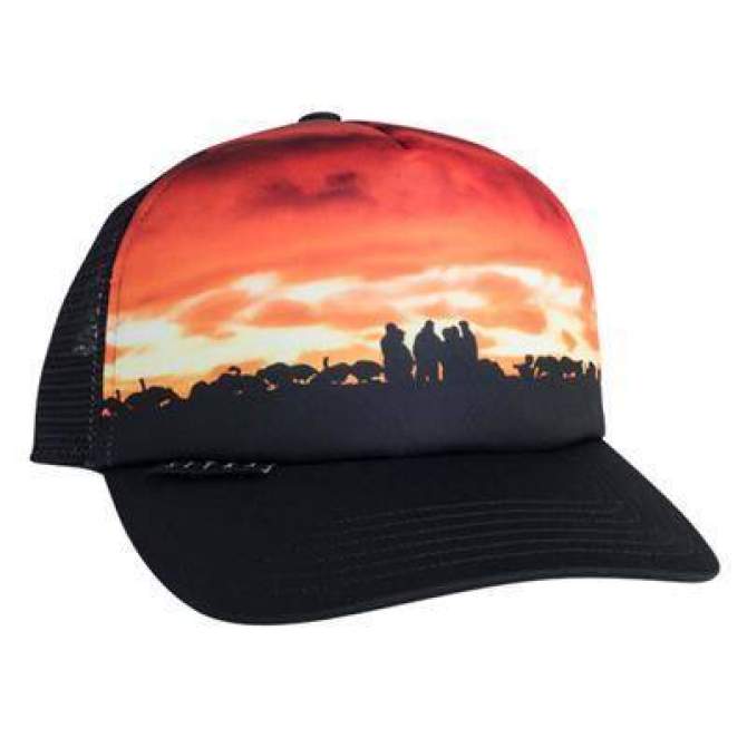 Купить Бейсболка Sitka Landscape Trucker WF, Black Бейсболка Sitka Landscape Trucker WF, Black