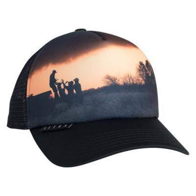 Бейсболка Sitka Landscape Trucker WT, Sitka Black