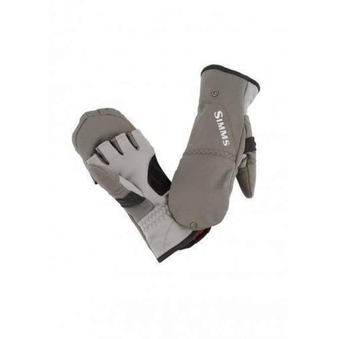 Рукавицы Simms ExStream Foldover Mitt, Dk. Gunmetal