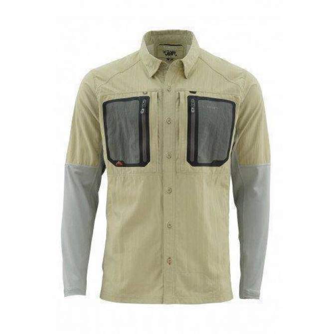 Рубашка Simms Taimen TriComp LS Shirt, Sage