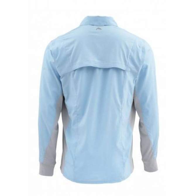 Рубашка SIMMS Intruder Bicomp Shirt, Light Blue