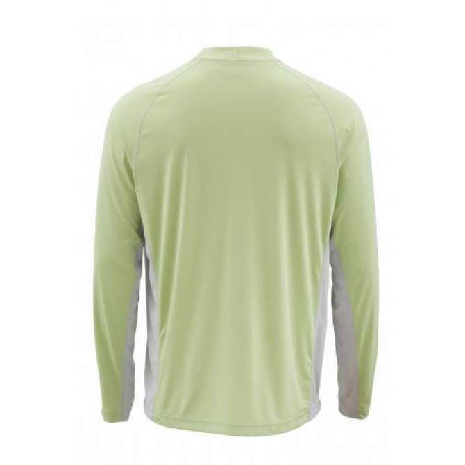 Футболка Simms Solarflex LS Crewneck Solid, Light Green