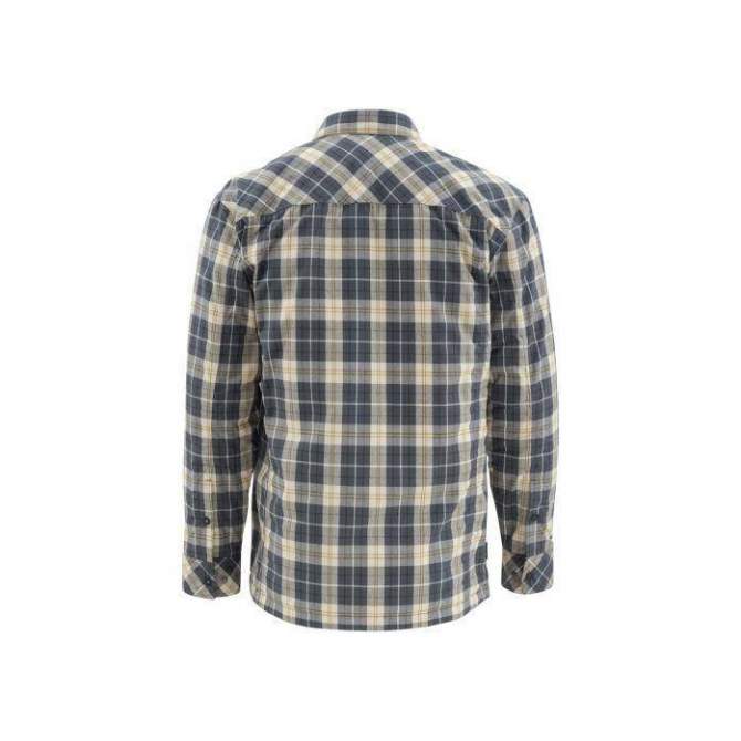 Simms Guide Insulated Shaket, Light Khaki Plaid