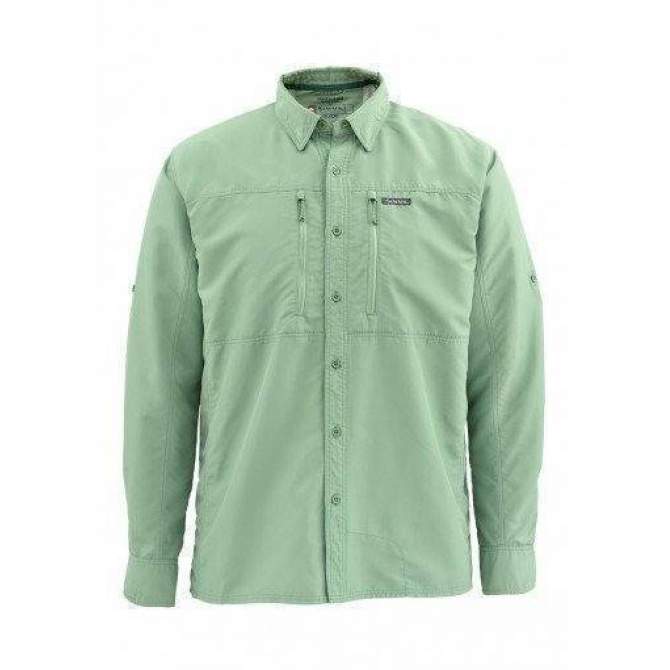 Рубашка Simms Bugstopper LS Shirt Solid, Mantis