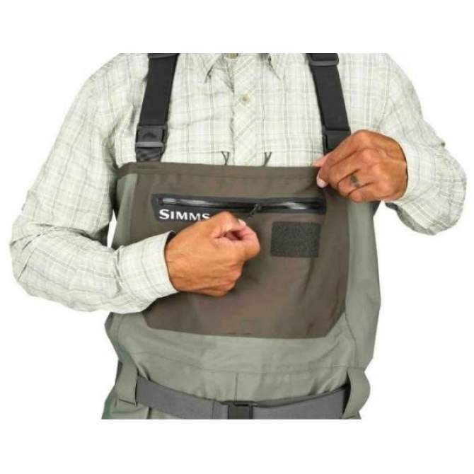 Simms Freestone Stockingfoot, Dark Gunmetal