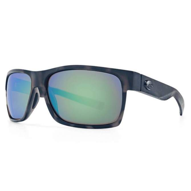 Costa Half Moon, Green Mirror 580P, Ocearch Matte Tiger Shark Frame