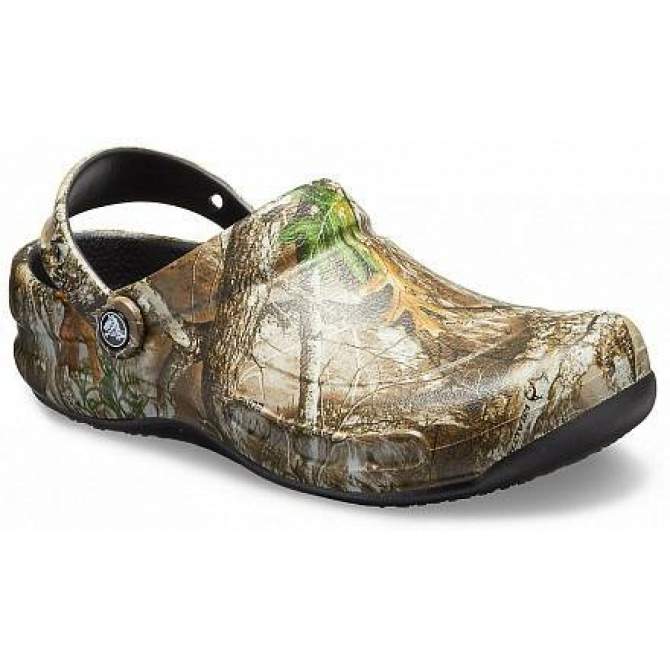 CROCS Bistro Realtree Edge Khaki-Black