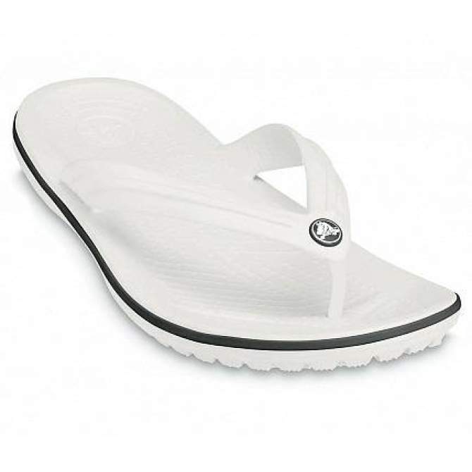  CROCS Crocband Flip White