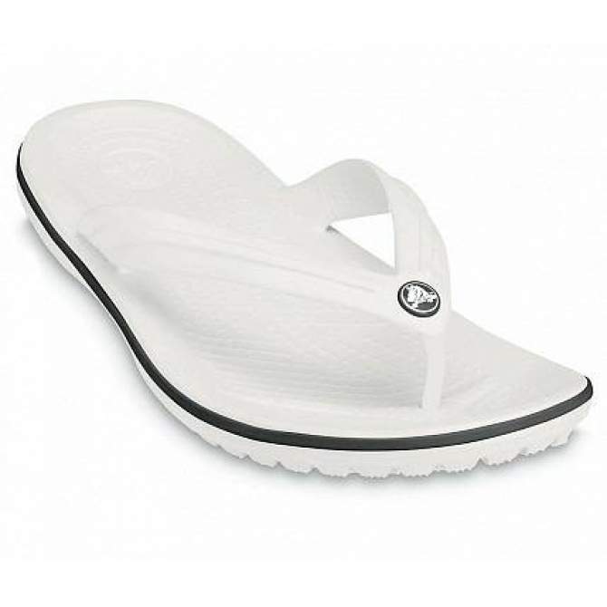  CROCS Crocband Flip White