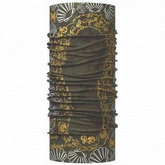 BUFF CAMINO HIGH UV BUFF FOOTPRINT GREEN