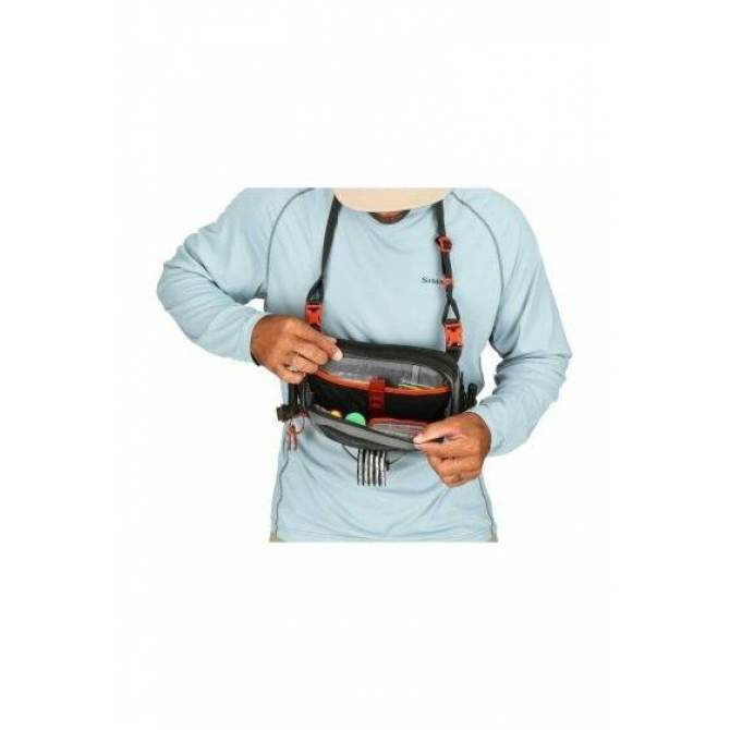 Simms Freestone Chest Pack, 3L, Steel