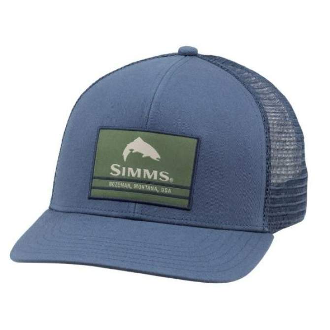 Simms Original Patch Trucker, Dark Moon