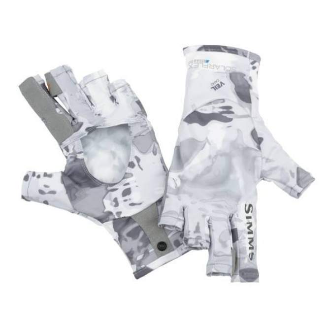 Simms SolarFlex SunGlove, Cloud Camo Grey