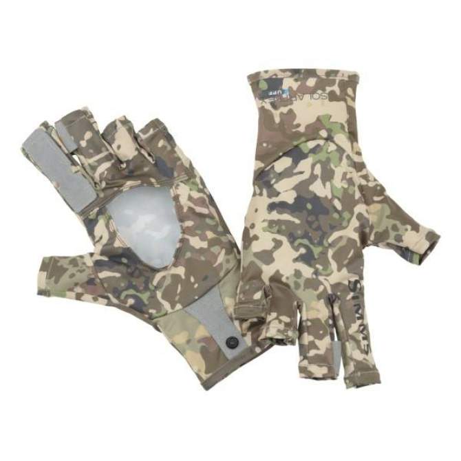 Simms SolarFlex SunGlove, River Camo