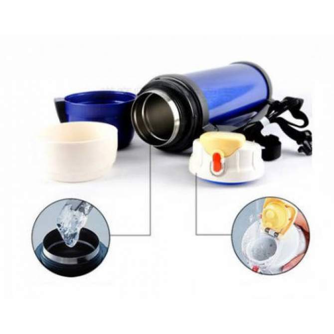 Thermos FDH-2005 MTB Vacuum Inculated Bottle, Blue (1,4л)