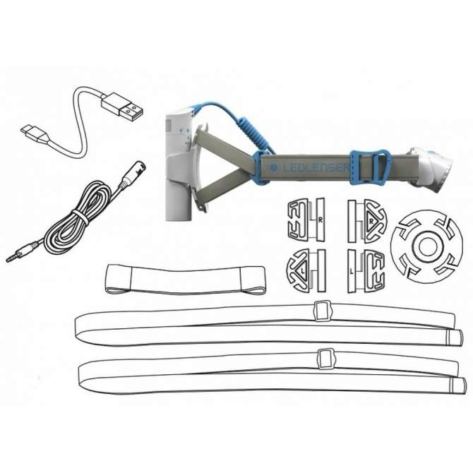 Led Lenser NEO 10R, синий