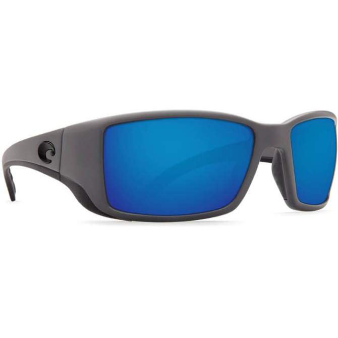 Costa Blackfin Blue Mirror 580P, Matte Gray Frame