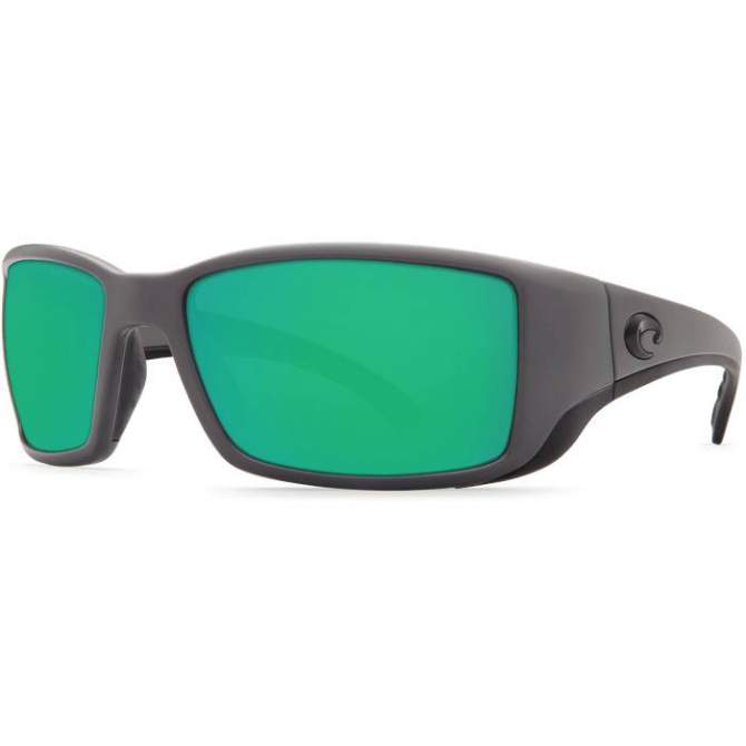 Купить Costa Blackfin Green Mirror 580P, Matte Gray Frame Costa Blackfin Green Mirror 580P, Matte Gray Frame