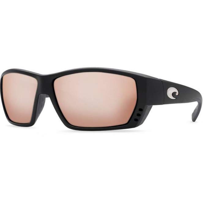 Costa Tuna Alley, Copper Silver Mirror 580P, Black Frame